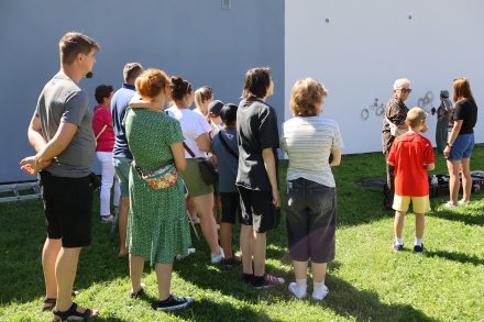 Pierwsze barwy muralu „Wisła domem dla kultur świata” już na ścianie!